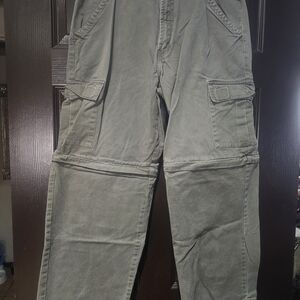 Men's Stylish Green Cargo Pants
